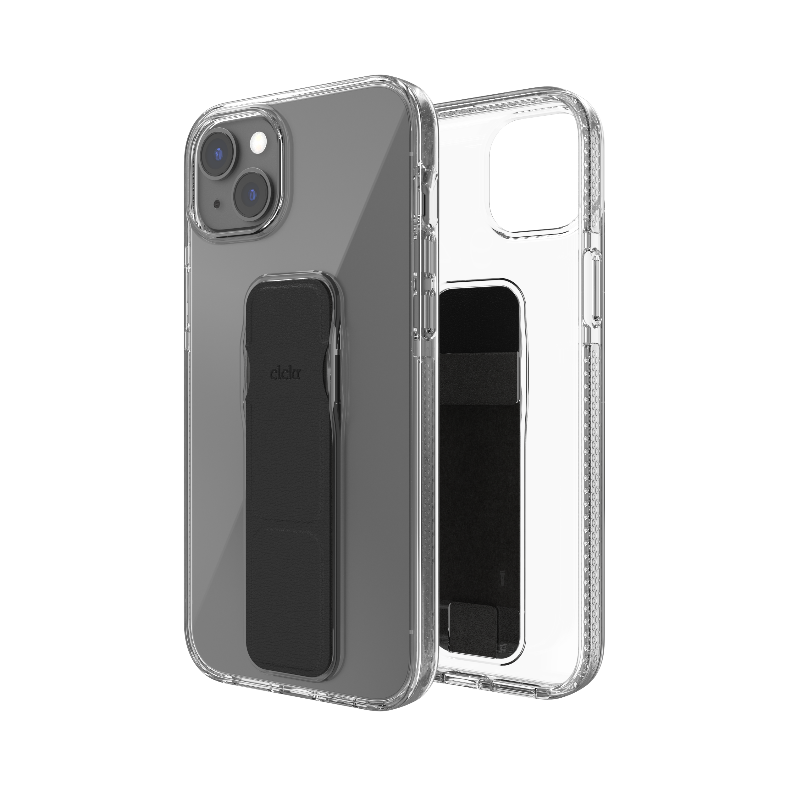 CLCKR Clear Stand & Grip Case