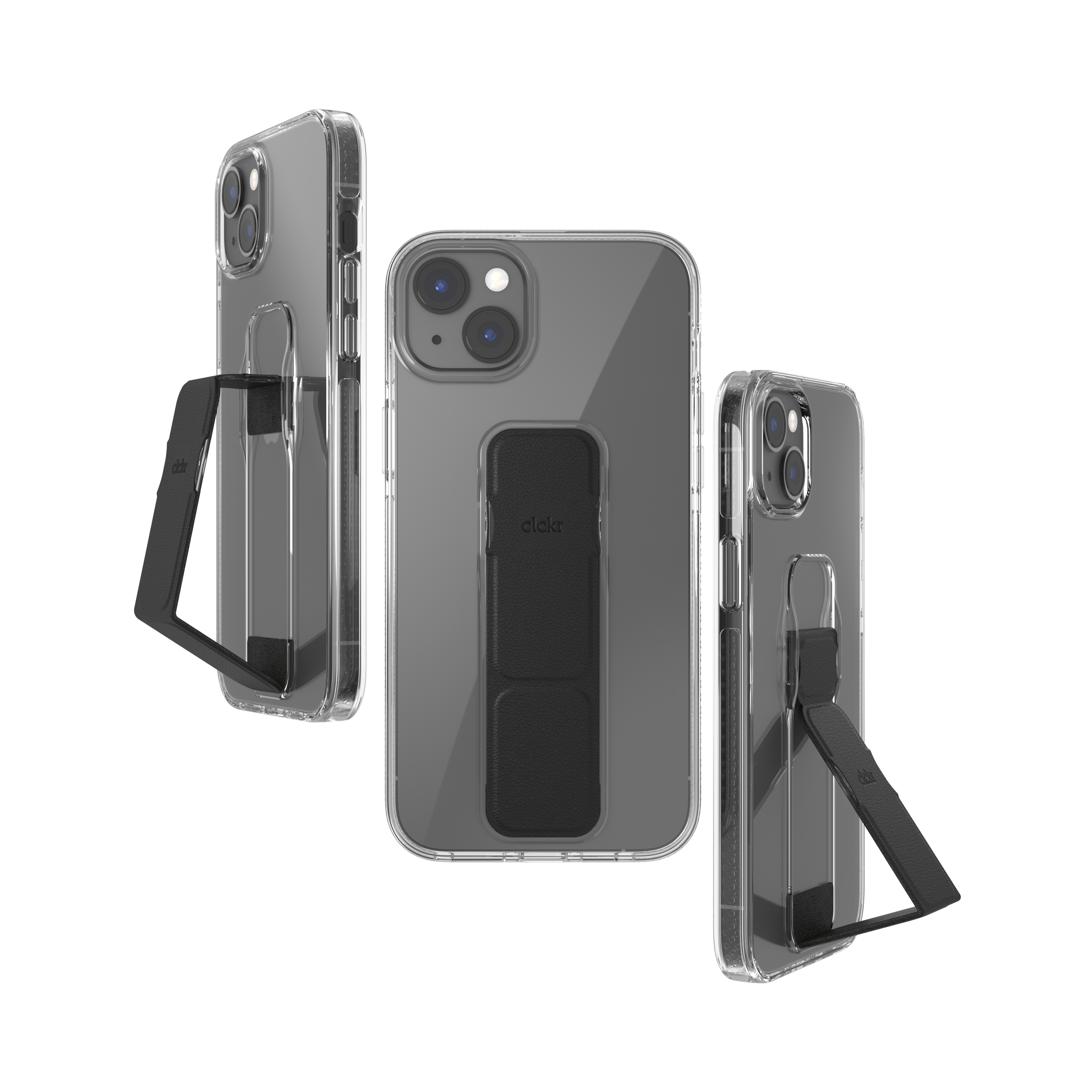 CLCKR Clear Stand & Grip Case