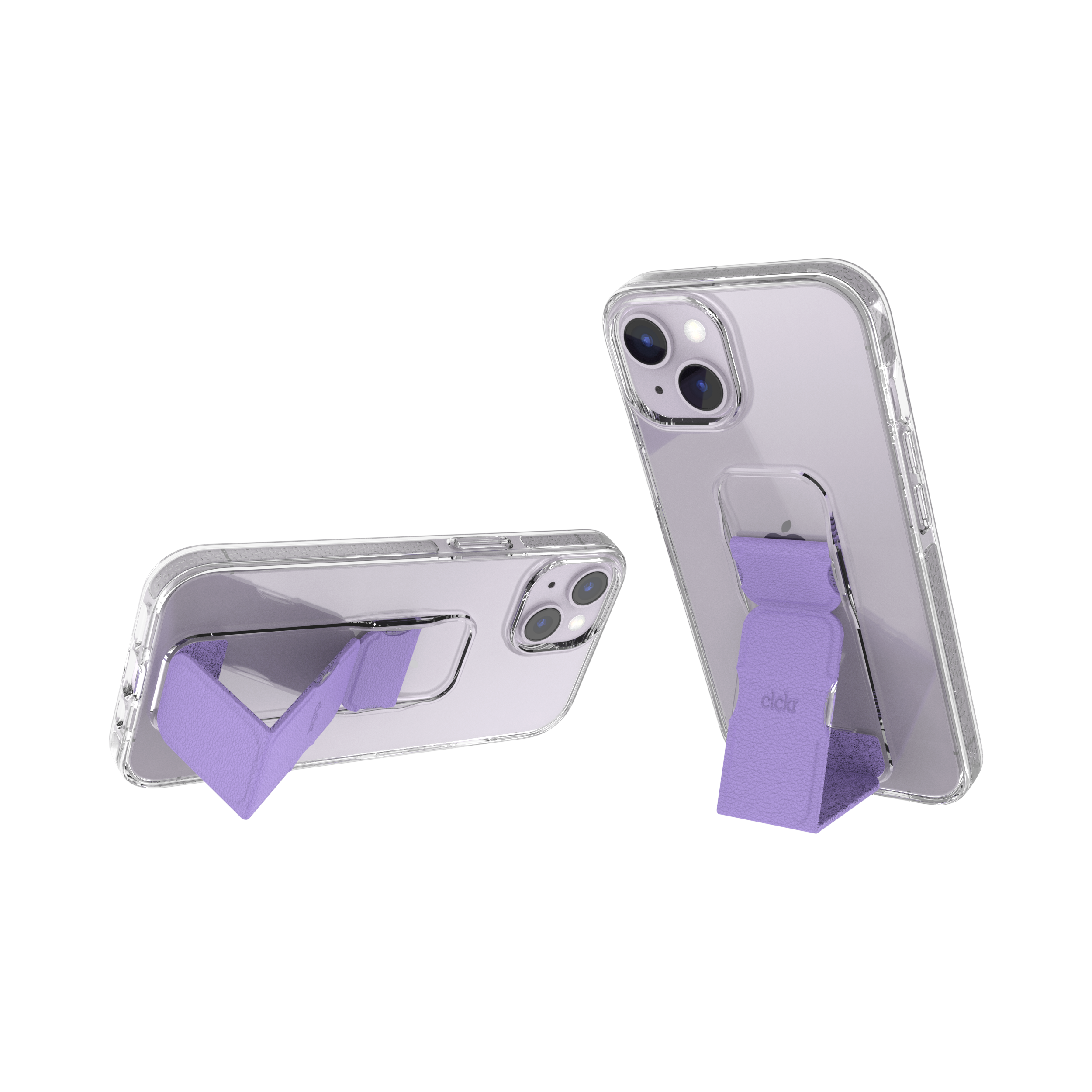 CLCKR Clear Stand & Grip Case