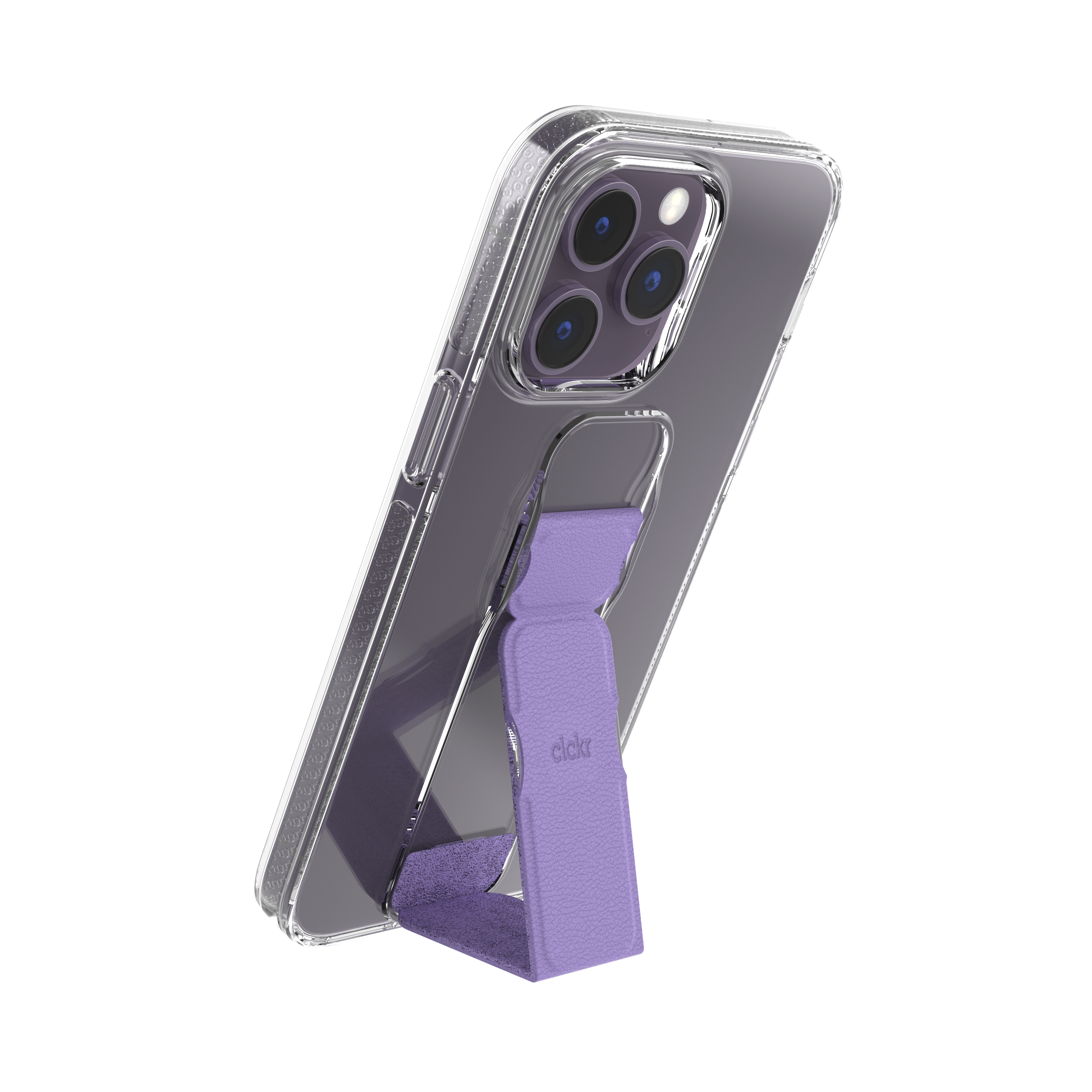 CLCKR Clear Stand & Grip Case
