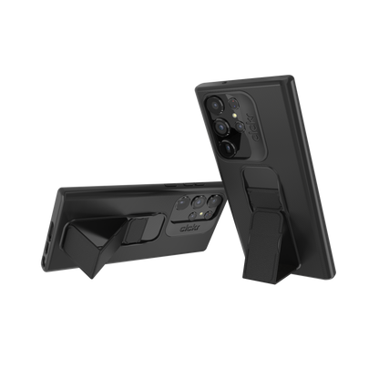 CLCKR Black Stand & Grip Case